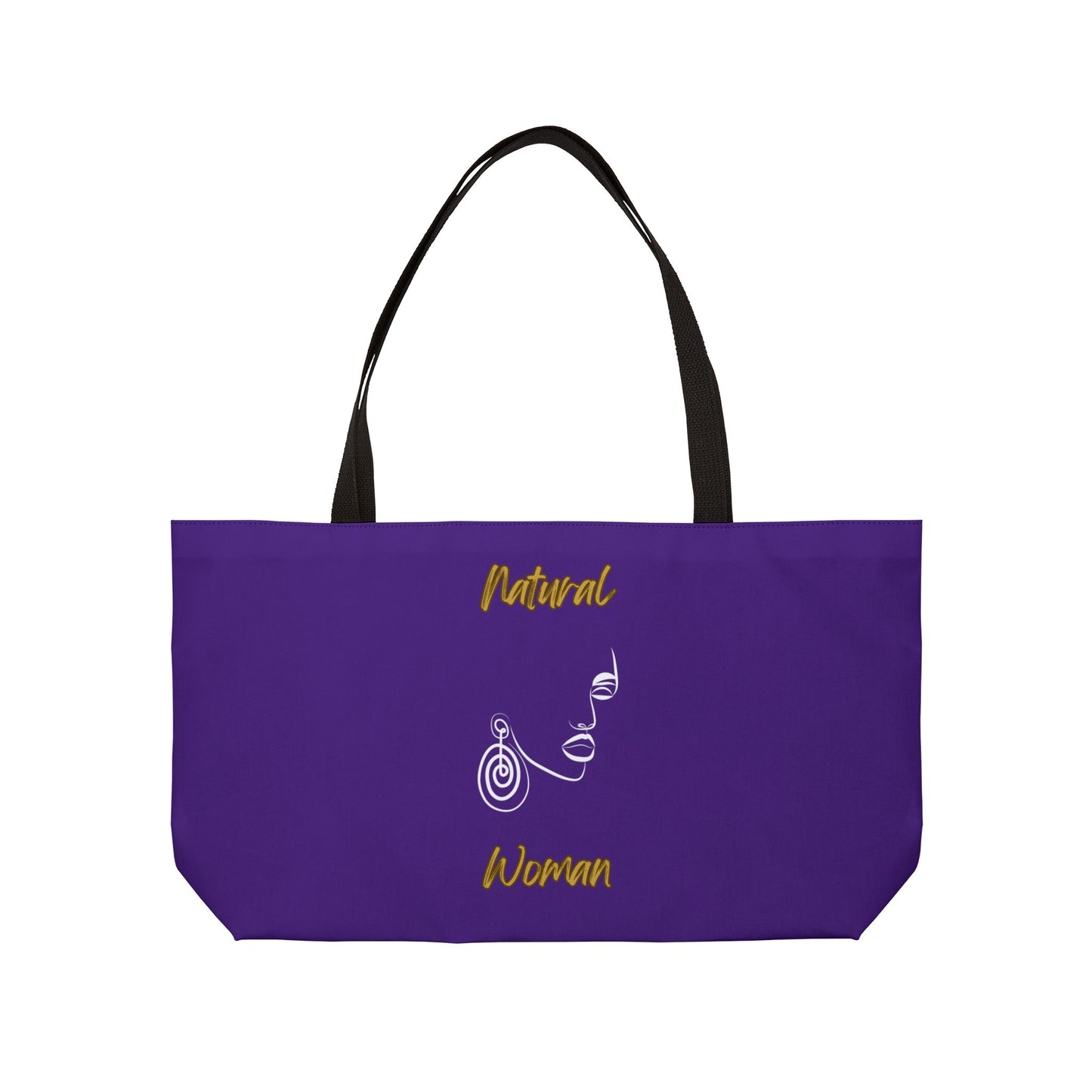 Natural Woman Mus ic In My Soul (WL) Weekender Tote Bag PURPLE