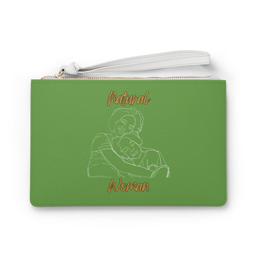 Natural Woman Loving Embrace (WL) Clutch Bag GREEN