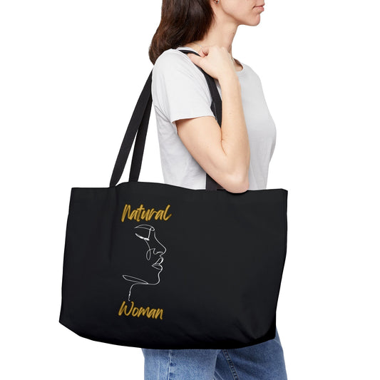 Natural Woman Timeless (WL) Weekender Tote Bag BLACK