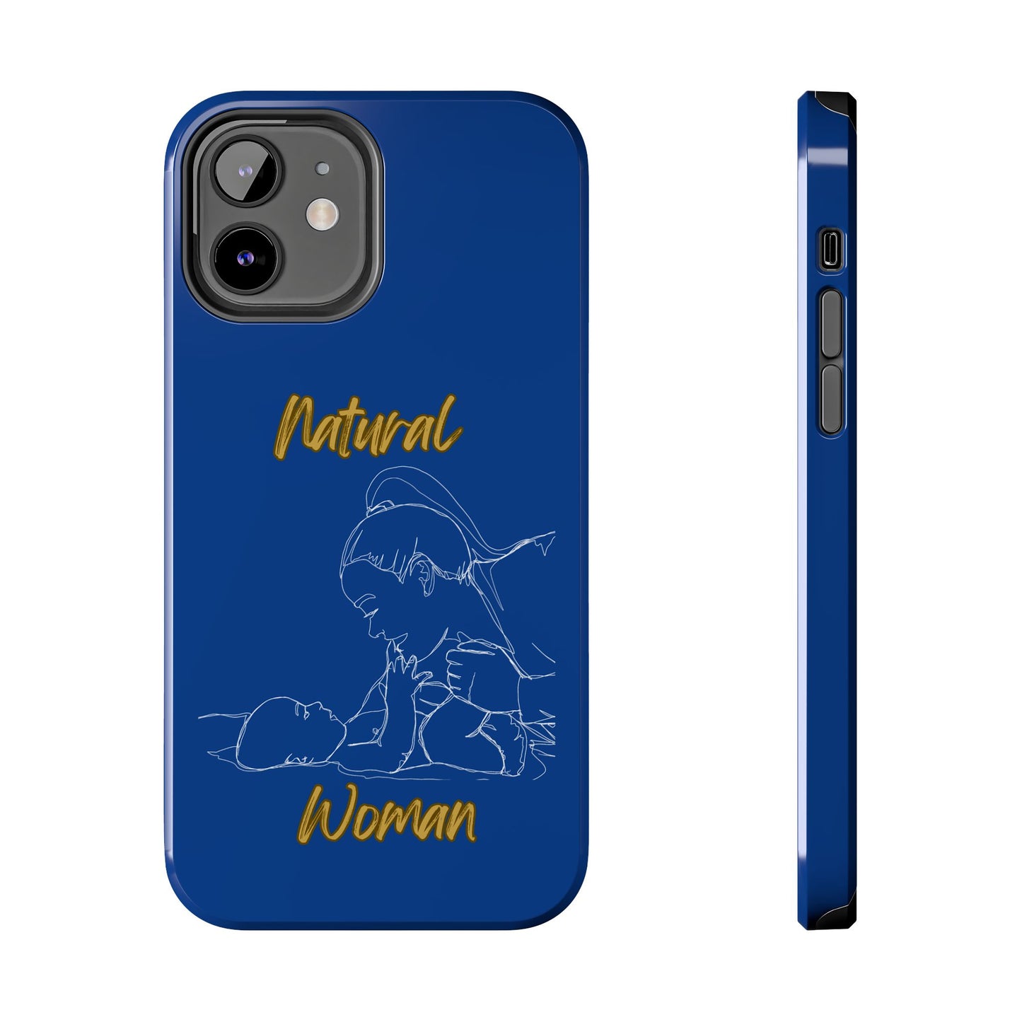 Natural Woman New Life (WL)Tough Phone Cases DARK BLUE