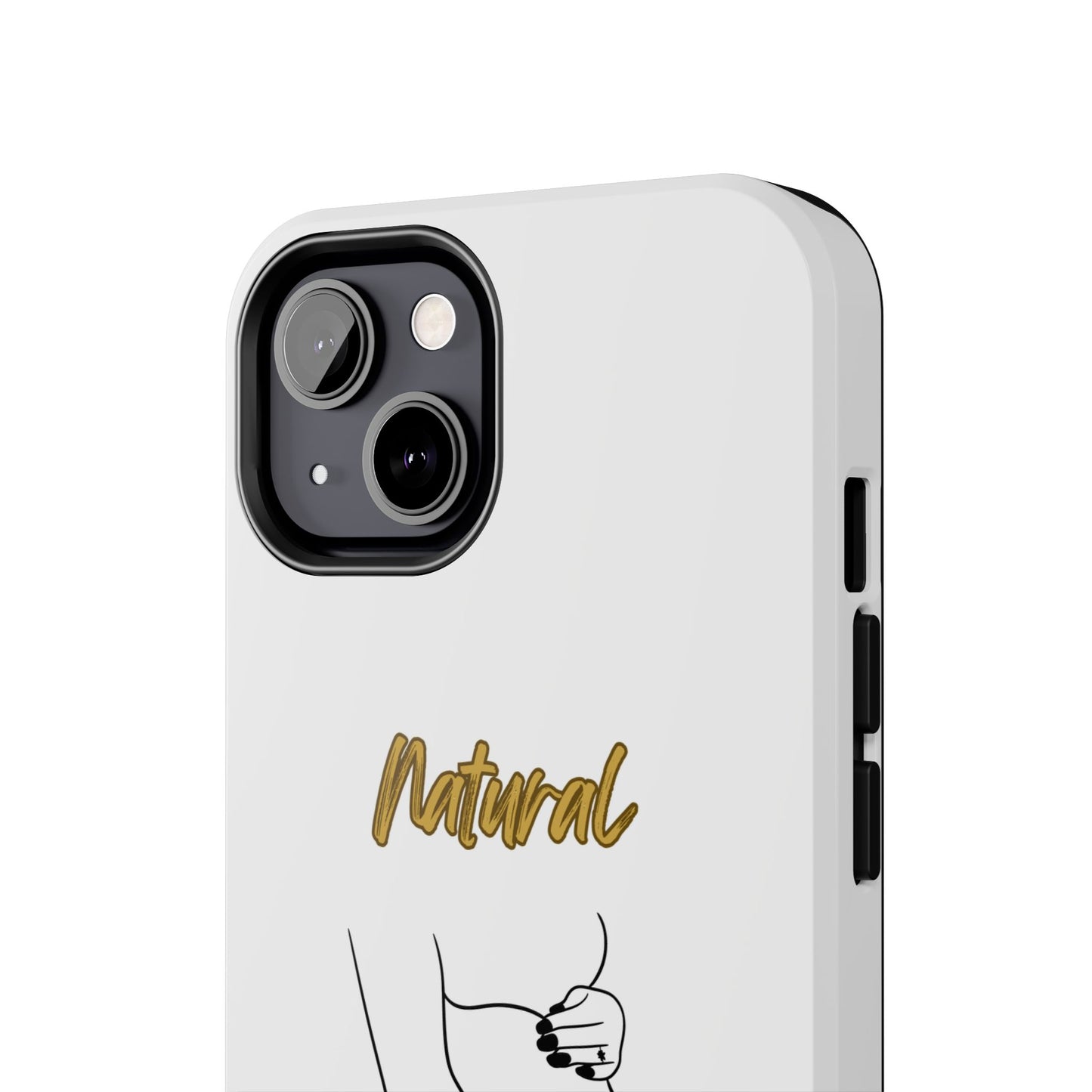 Natural Woman Loved In & Out (BL)Tough Phone Cases WHITE