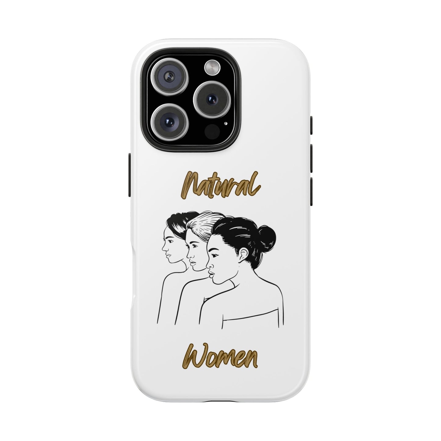 Natural Woman United Friends (BL)Tough Phone Cases WHITE