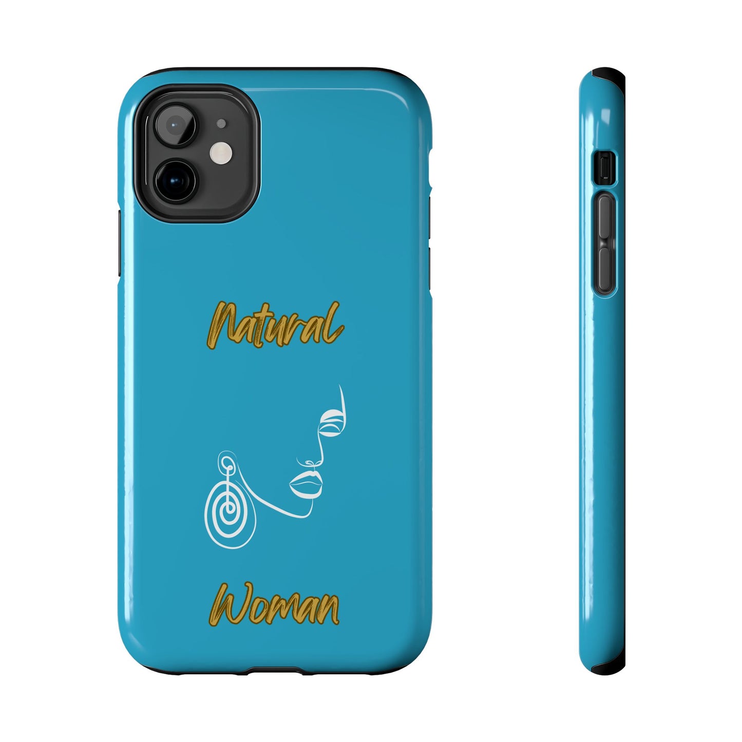Natural Woman Music In My Soul (WL)Tough Phone Cases TURQUOISE