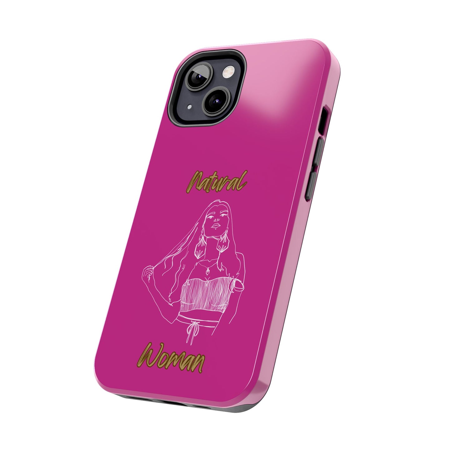 Natural Woman Thinking (WL)Tough Phone Cases PINK