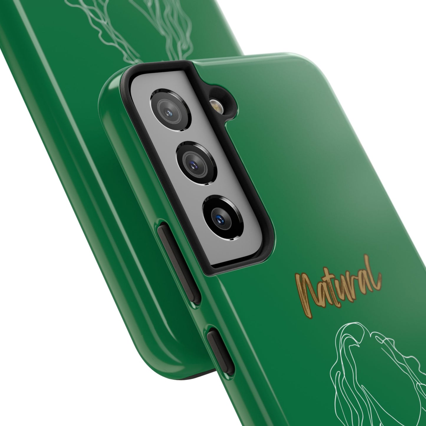 Natural Woman Relaxed (WL) Tough Phone Cases DARK GREEN