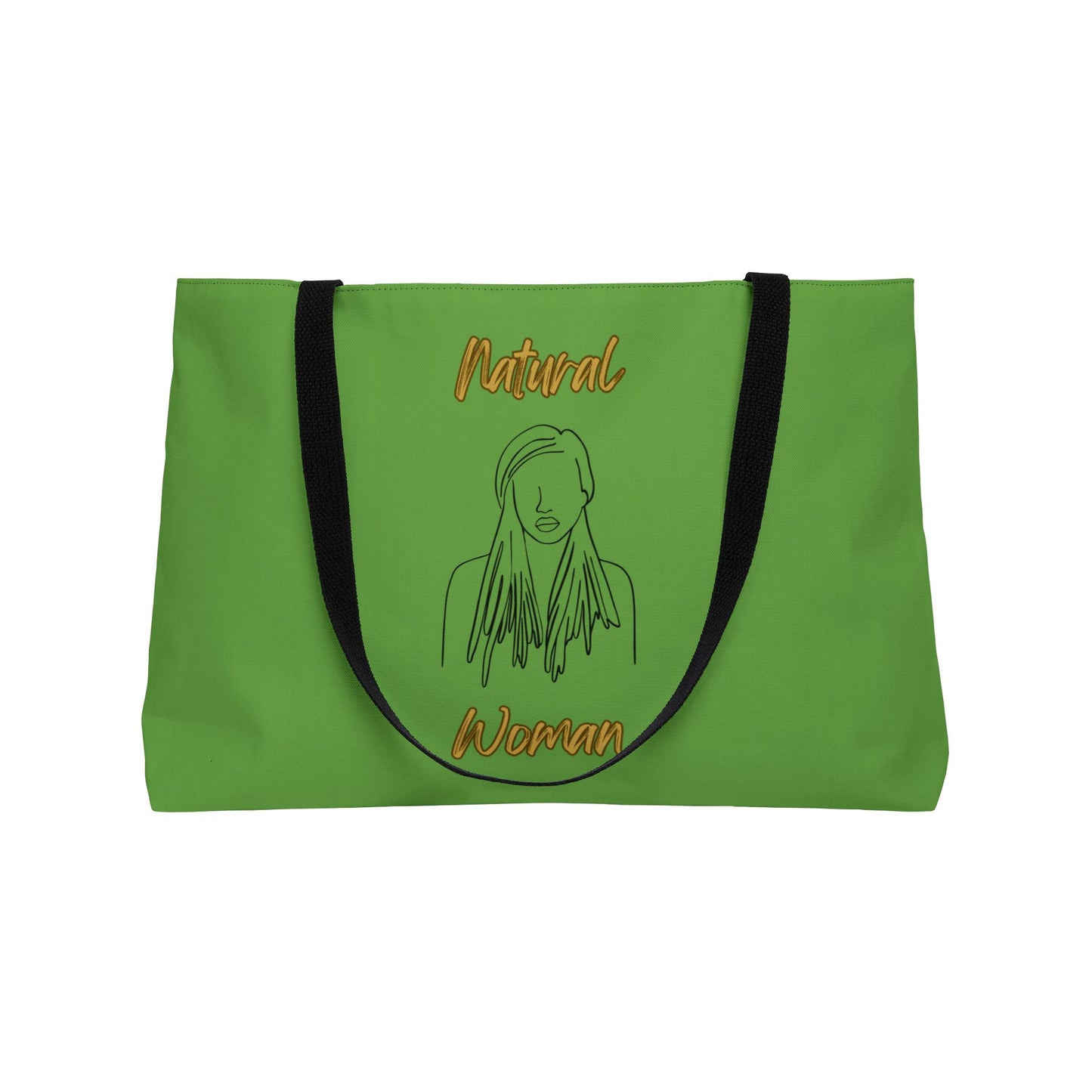 Natural Woman Content (BL) Weekender Tote Bag GREEN