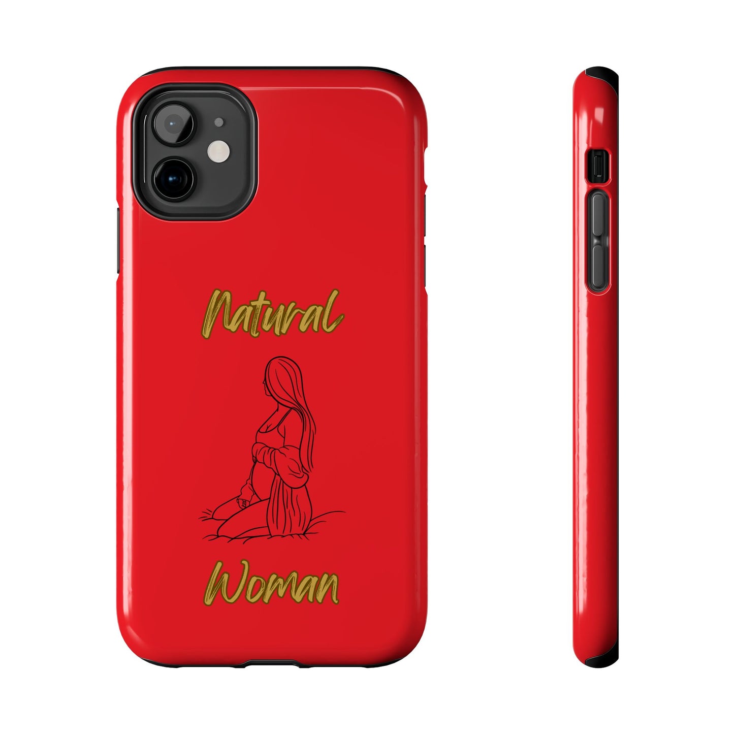 Natural Woman Expecting (BL)Tough Phone Cases RED