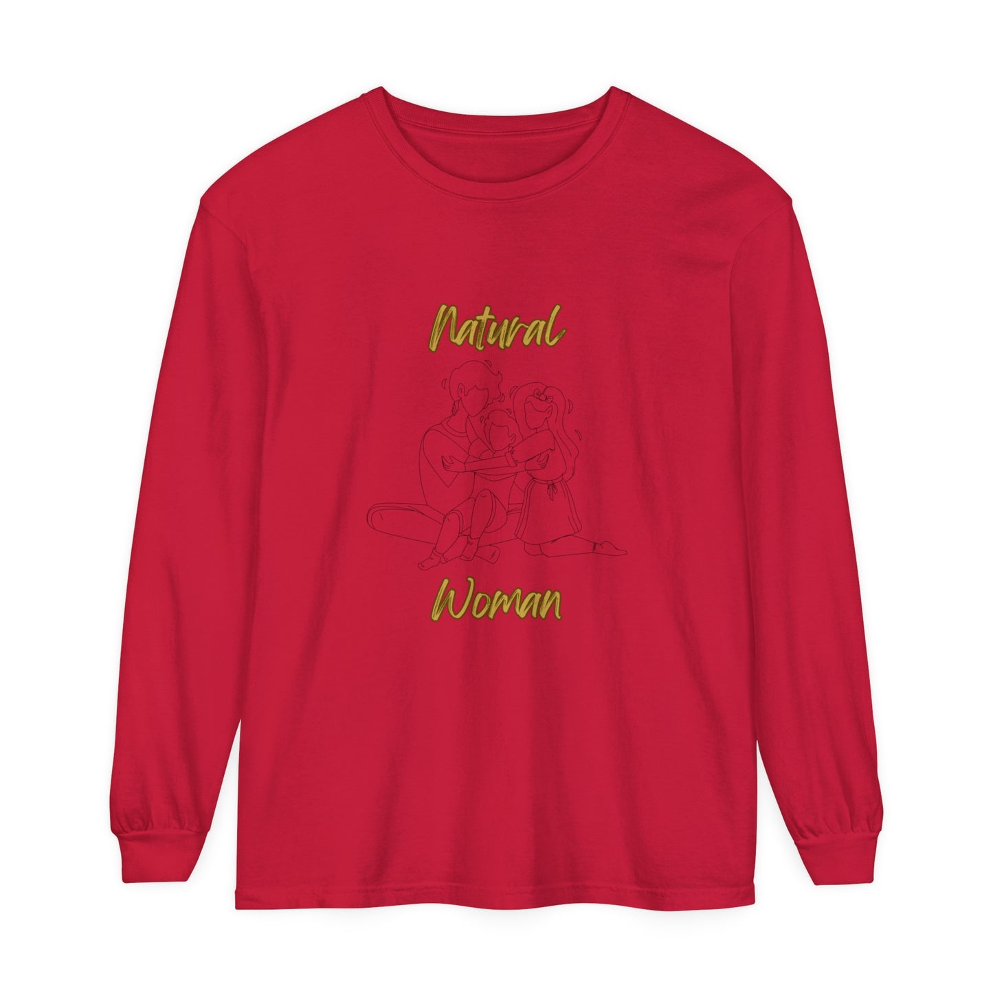 Natural Woman Bear Hugs (BL) Long Sleeve T-Shirt