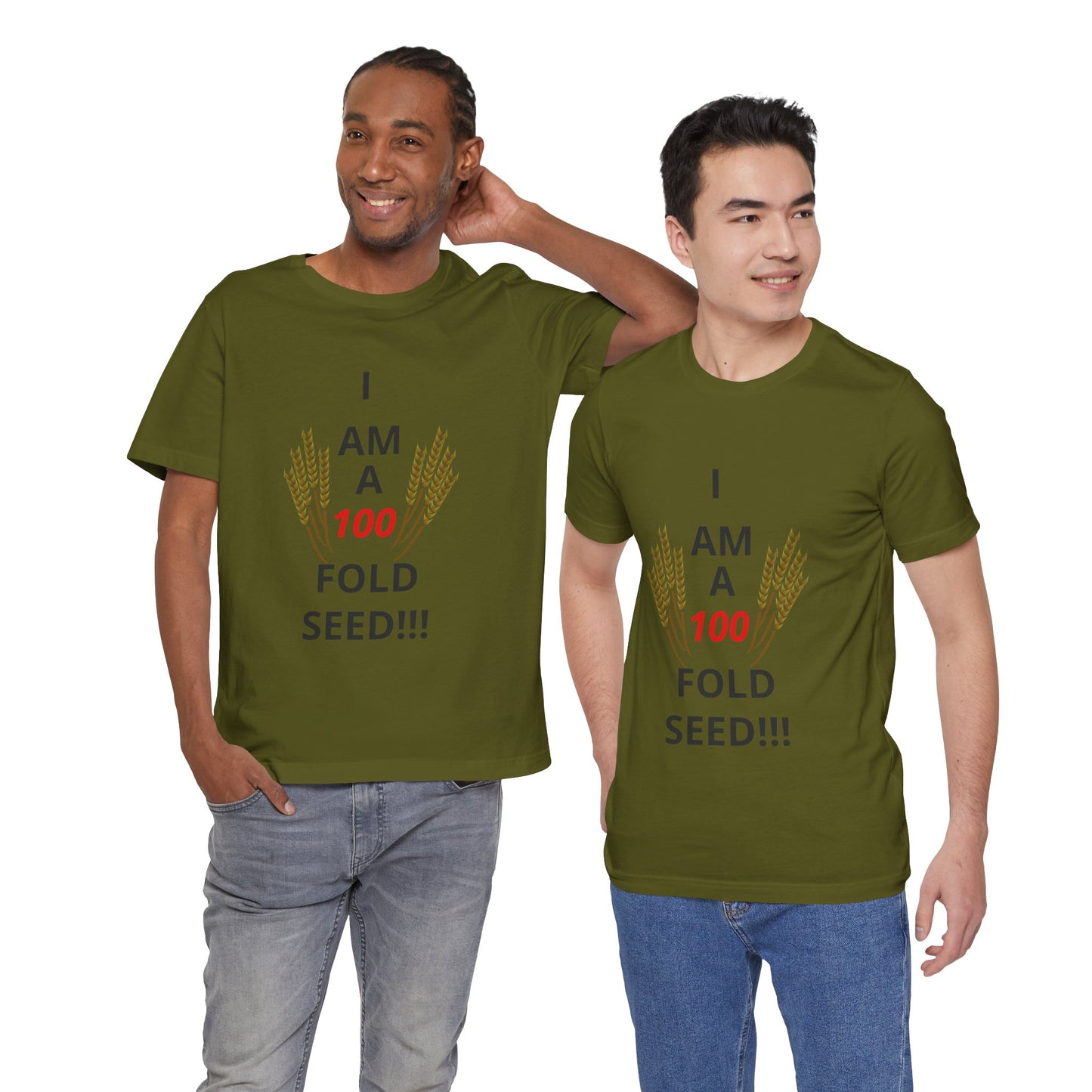 100-FOLD SEED (BL) T-Shirt