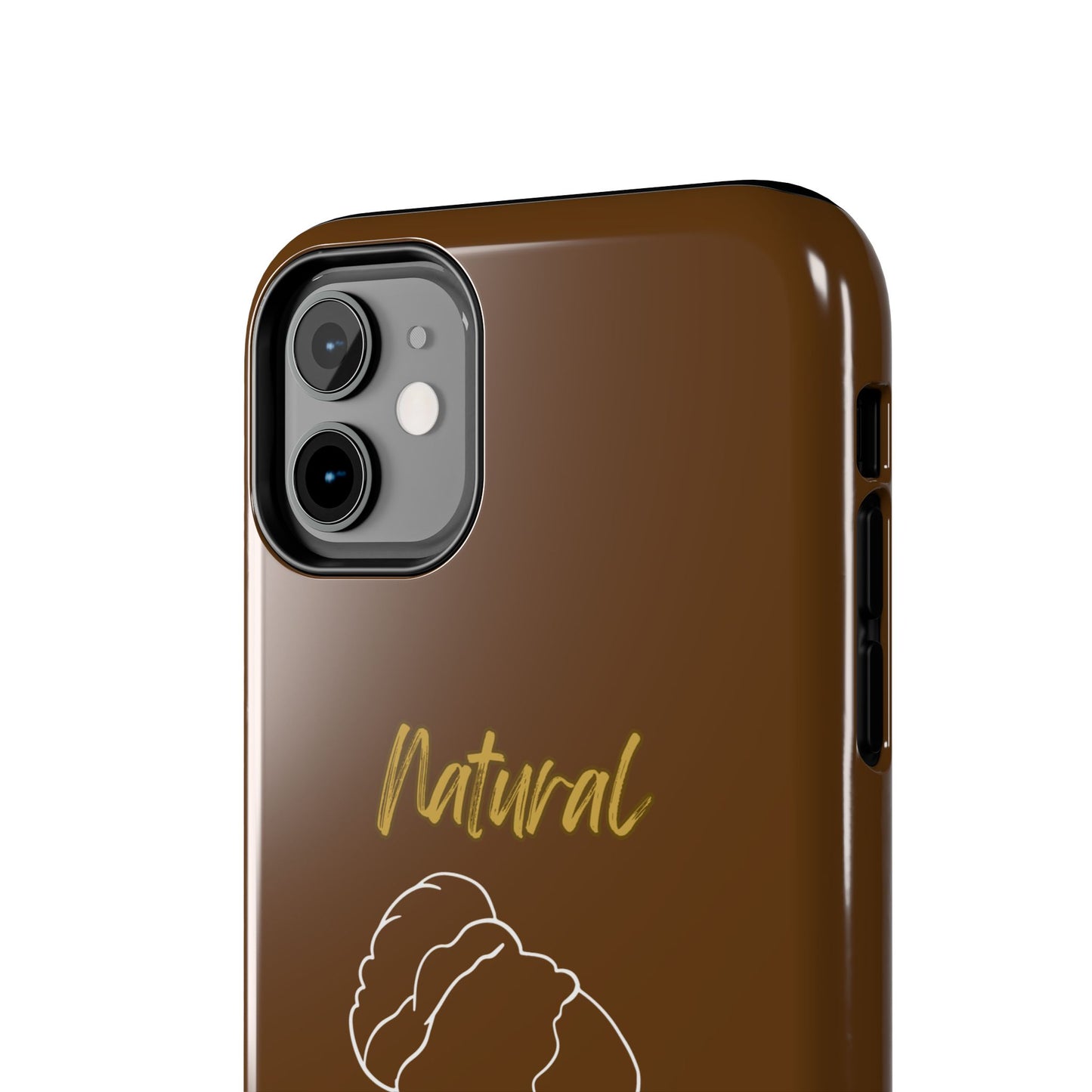 Natural Woman Mixed (WL)Tough Phone Cases BROWN