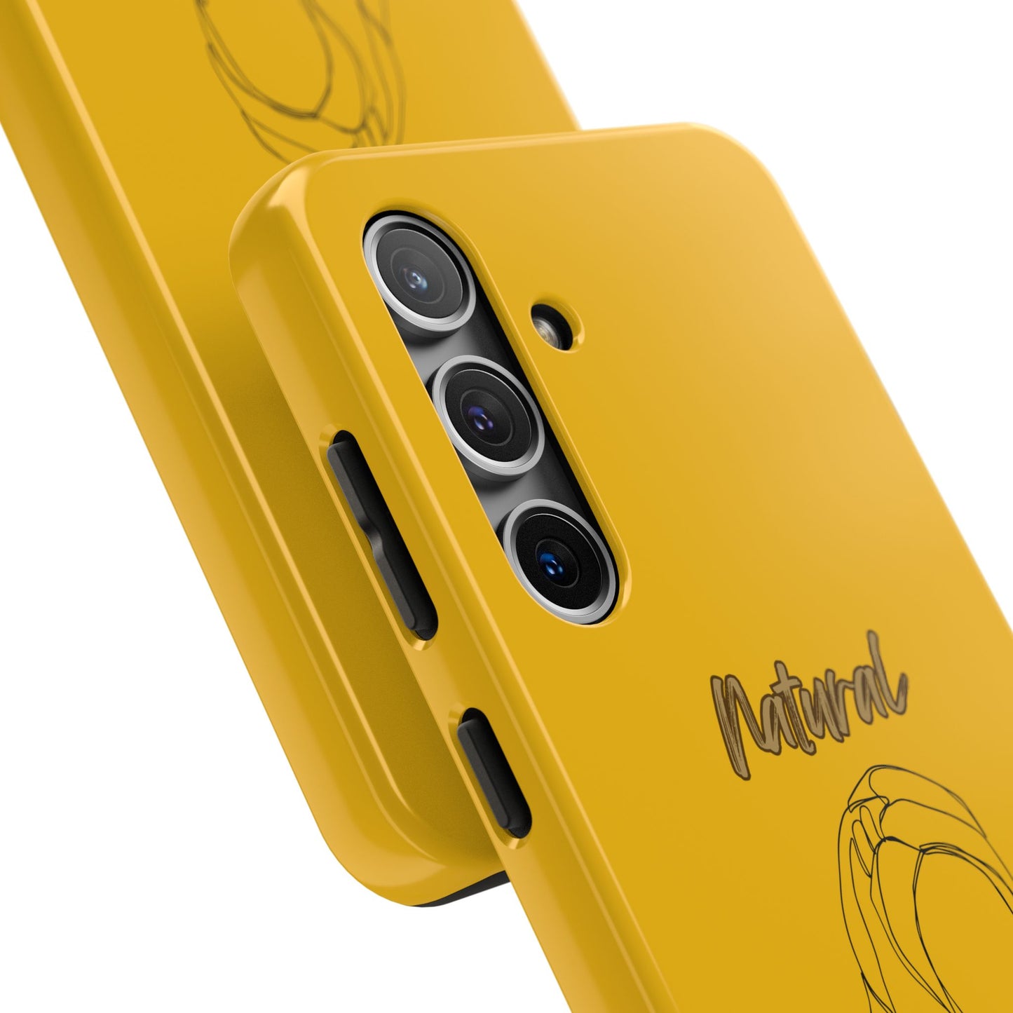 Natural Woman Towel Wrapped (BL)Tough Phone Cases YELLOW