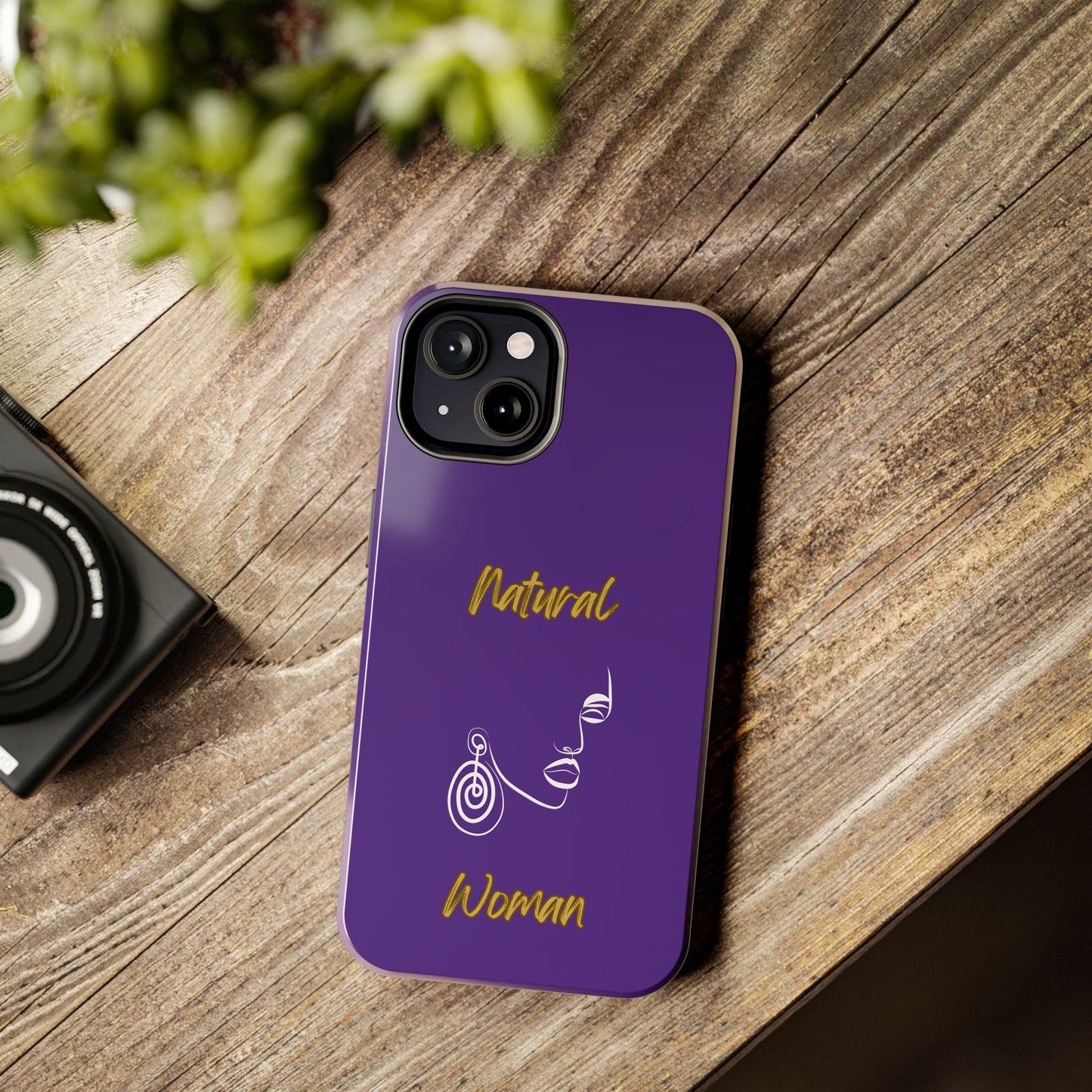 Natural Woman Music In My Soul (WL)Tough Phone Cases PURPLE