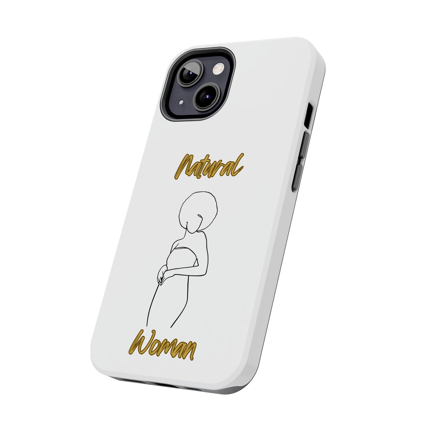 Natural Woman Sho Nuff (BL)Tough Phone Cases WHITE