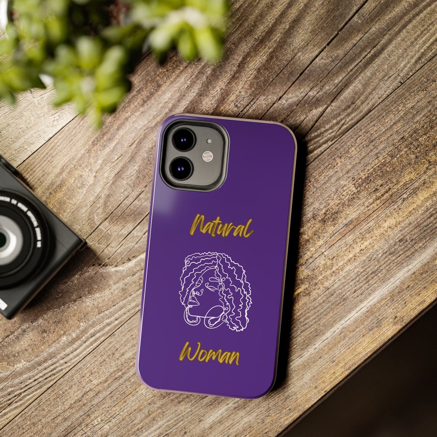Natural Woman Naturally Me (WL)Tough Phone Cases PURPLE