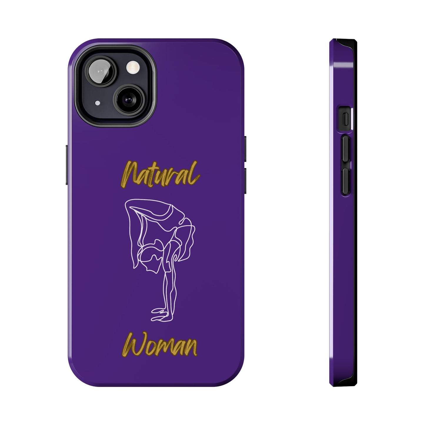 Natural Woman Flexible (WL)Tough Phone Cases PURPLE