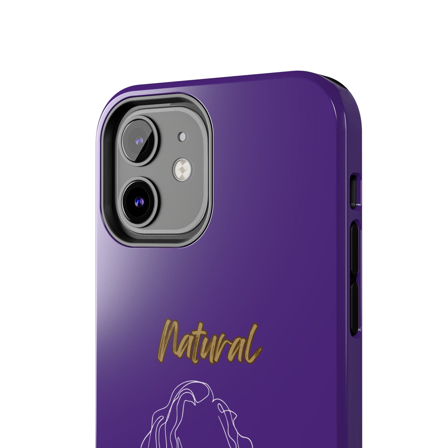 Natural Woman Relaxed (WL) Tough Phone Cases PURPLE
