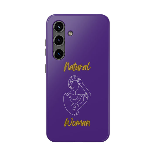 Natural Woman Style (WL)Tough Phone Cases PURPLE
