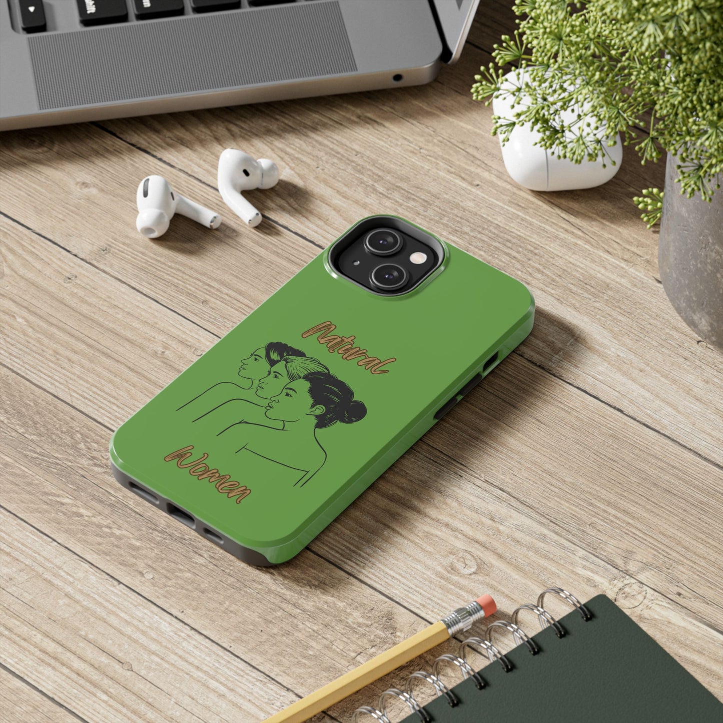 Natural Woman United Friends (BL)Tough Phone Cases GREEN