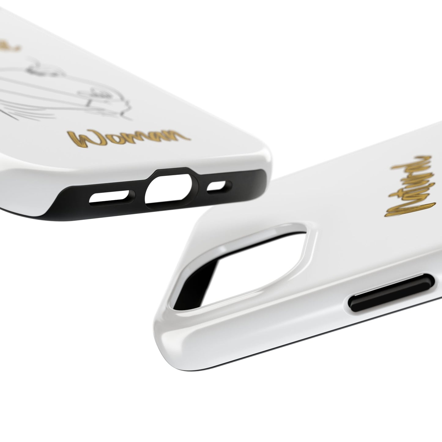 Natural Woman Loved In & Out (BL)Tough Phone Cases WHITE