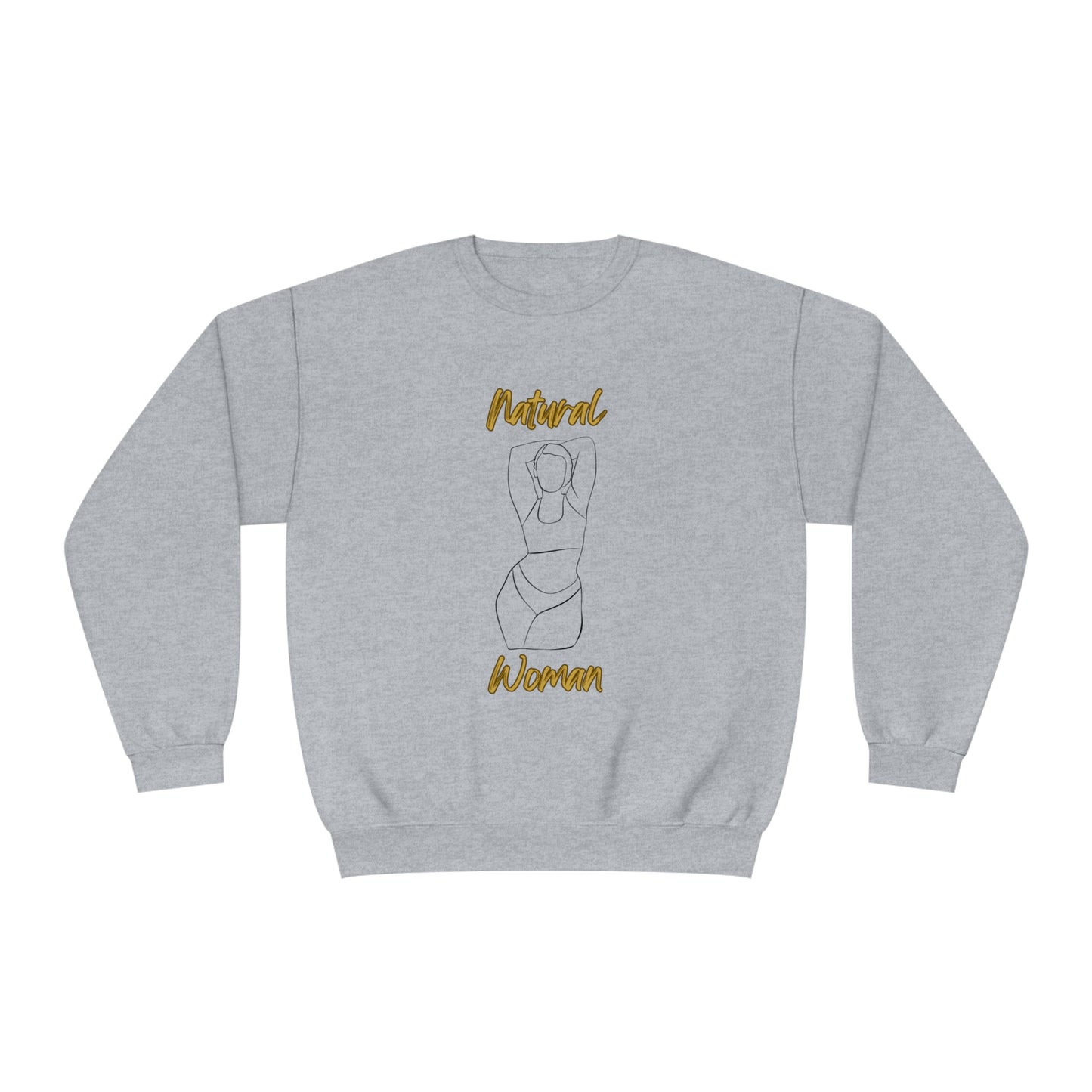 Natural Woman I Love Me (BL) Crewneck Sweatshirt