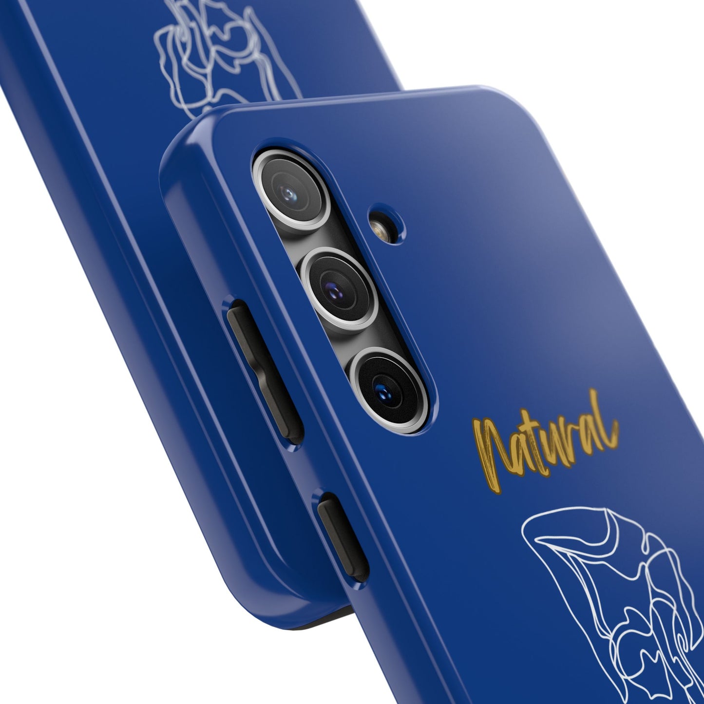 Natural Woman Flexible (WL)Tough Phone Cases DARK BLUE