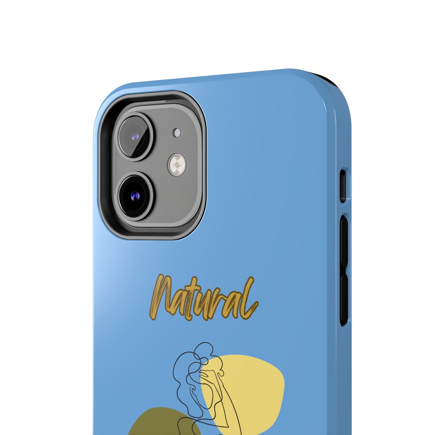 Natural Woman Colorful Pose (BL)Tough Phone Cases LIGHT BLUE