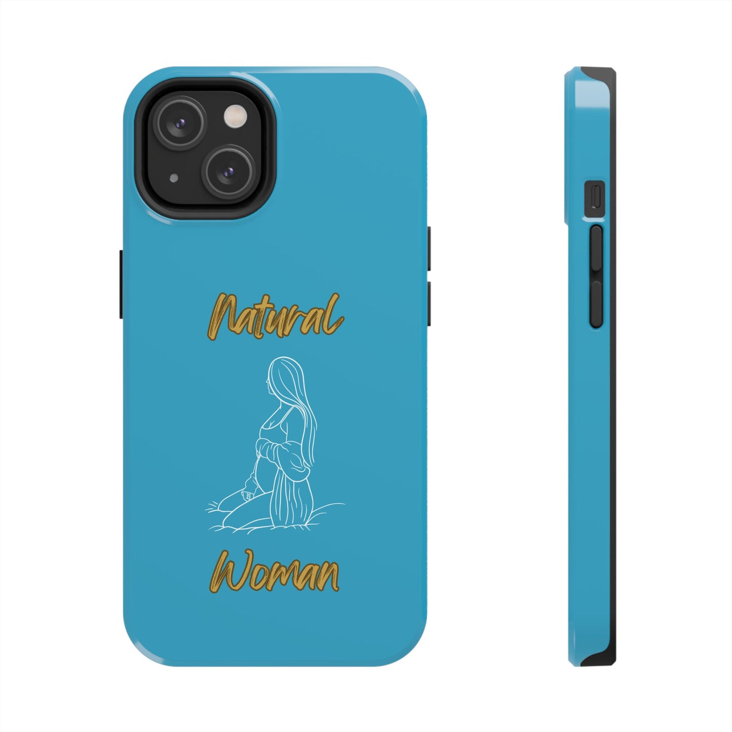 Natural Woman Expecting (WL)Tough Phone Cases TURQUOISE