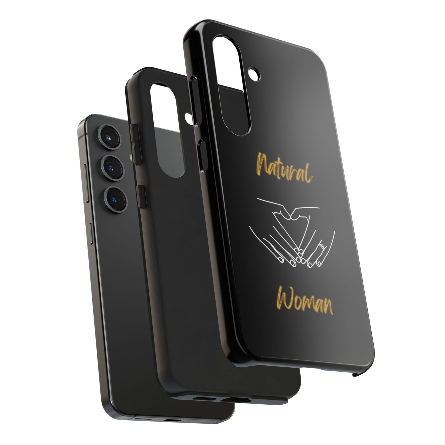 Natural Woman I Love You (WL)Tough Phone Cases BLACK