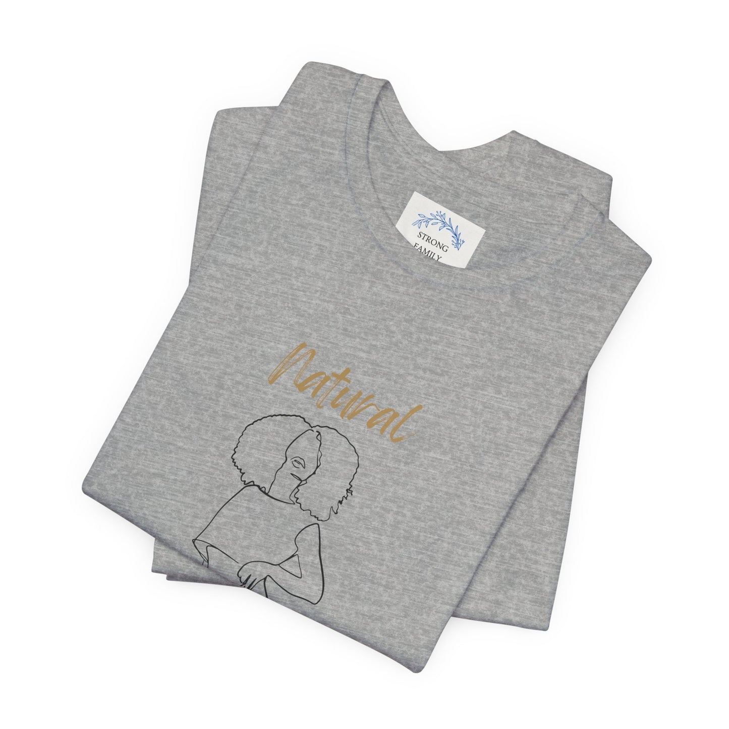 Natural Woman Pose (BL) Short Sleeve T-Shirt