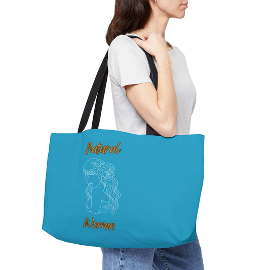 Natural Woman Newness (WL) Weekender Tote Bag TURQUOISE