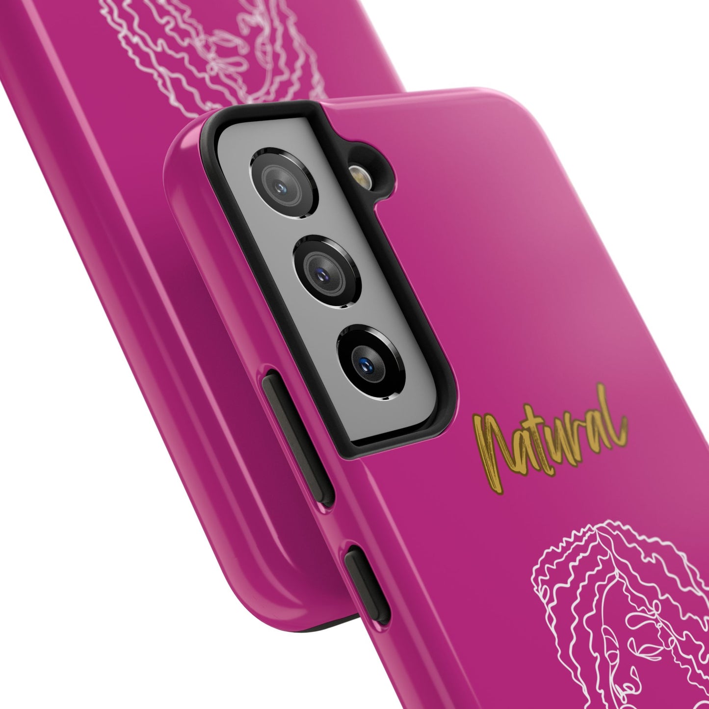 Natural Woman Naturally Me (WL)Tough Phone Cases PINK
