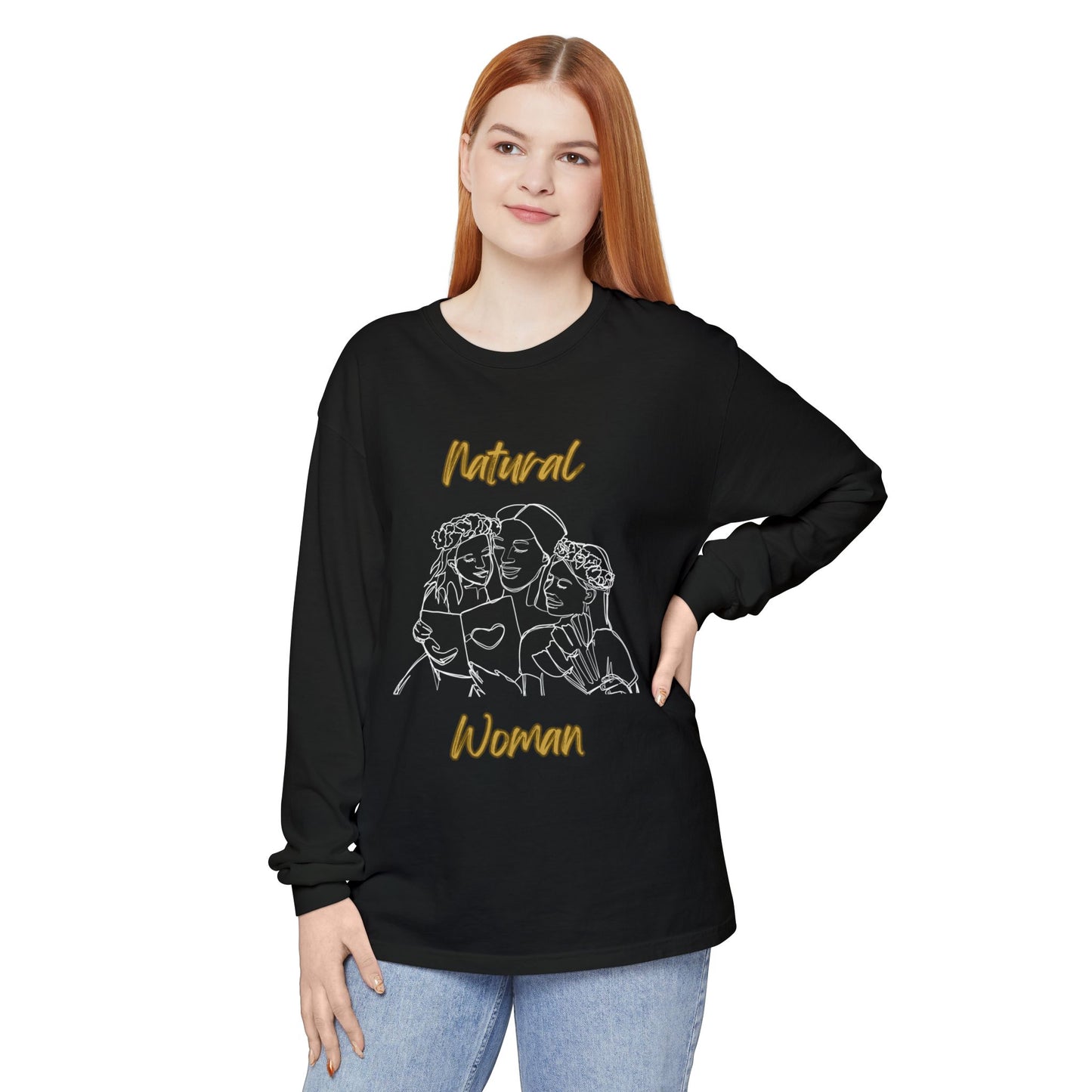 Natural Woman Me & My Girls (WL) Long Sleeve T-Shirt