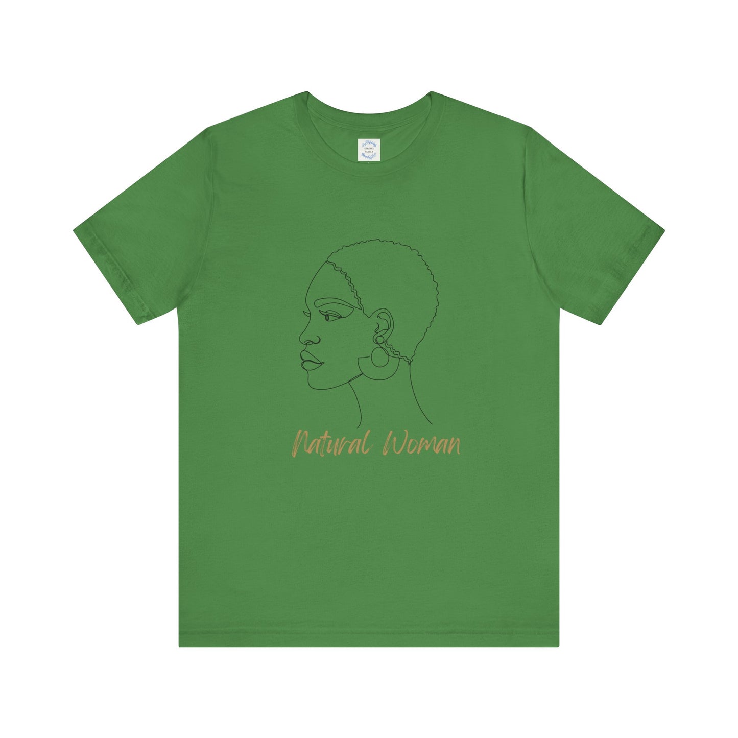 NATURAL WOMAN Finger Waves (BL) Short Sleeve T-Shirt