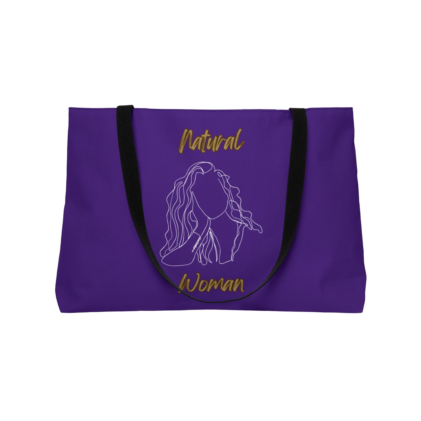 Natural Woman Relaxed (WL) Weekender Tote Bag PURPLE