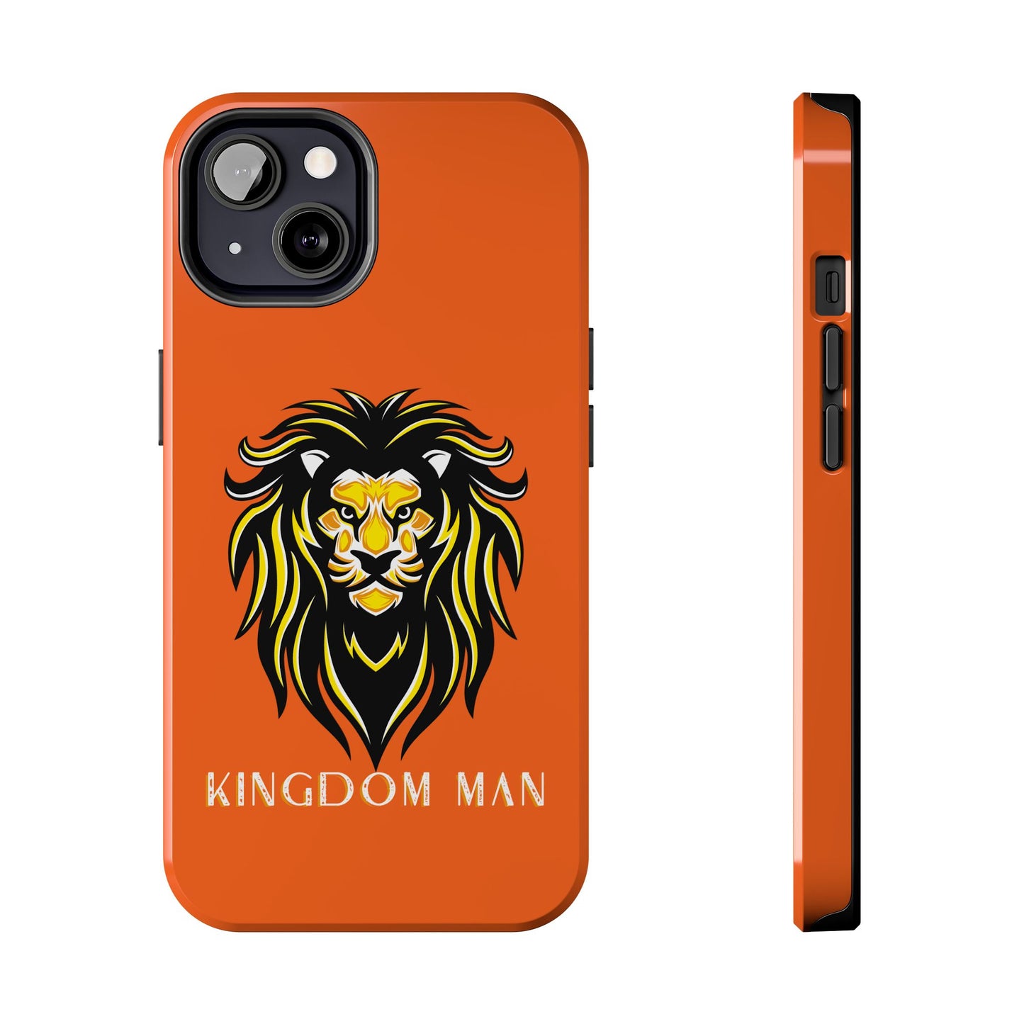 Kingdom Man (White-Gold Label) Tough Phone Case ORANGE