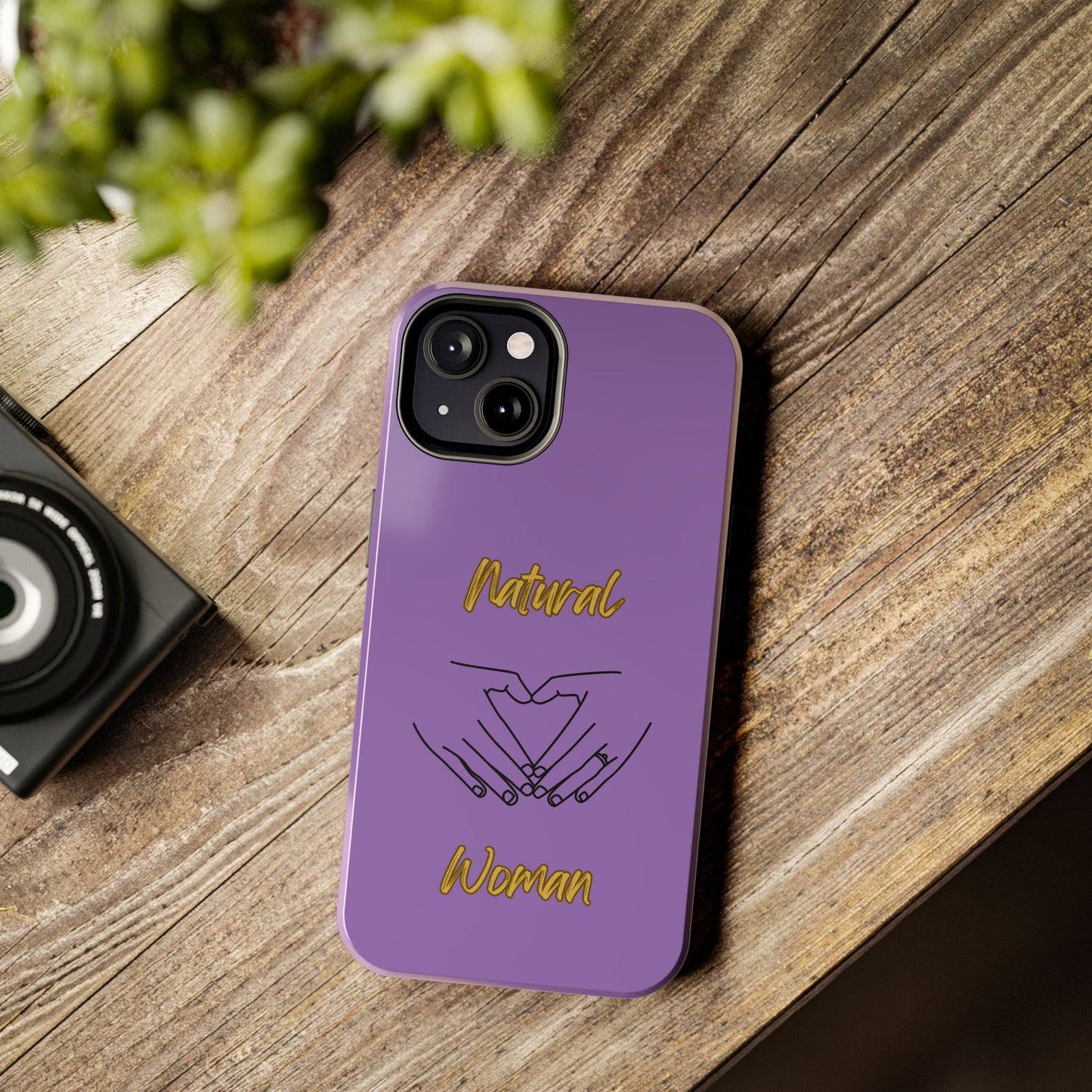 Natural Woman I Love You (BL)Tough Phone Cases LIGHT PURPLE