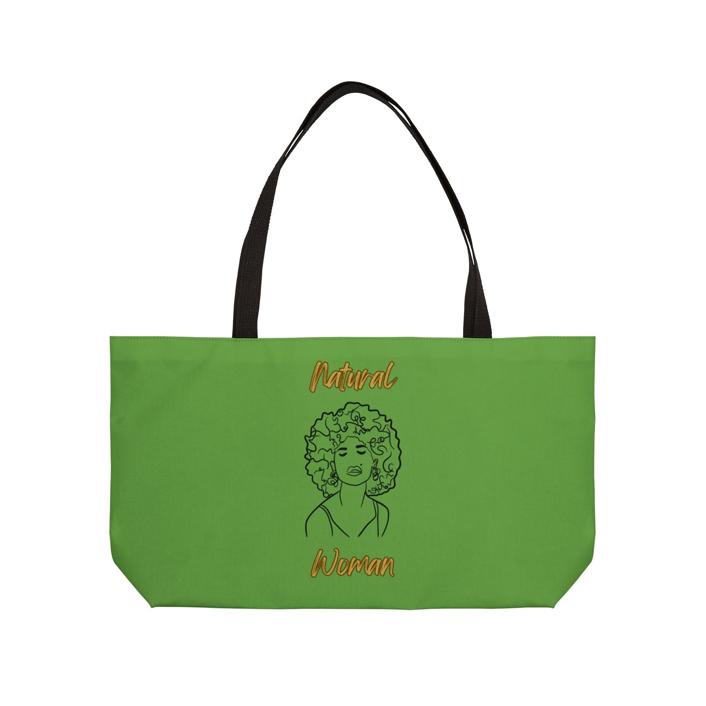 Natural Woman All About Me (BL) Weekender Tote Bag GREEN