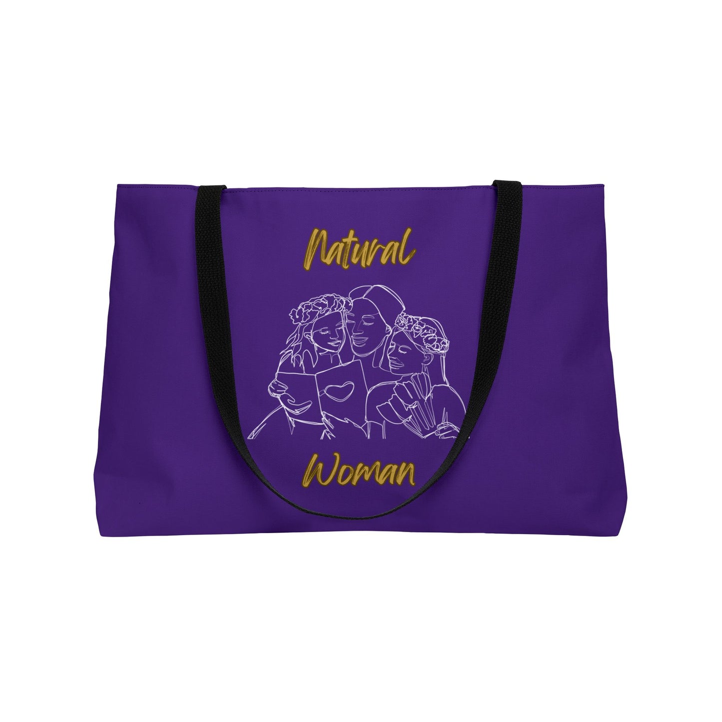 Natural Woman Me & My Girls (WL) Weekender Tote Bag PURPLE
