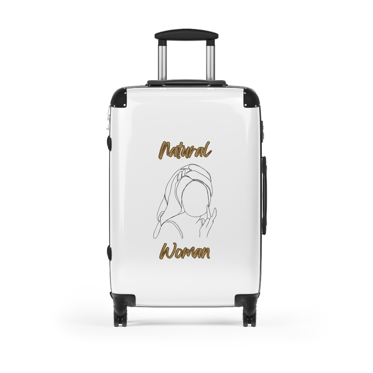 Natural Woman Towel Wrapped (BL) Suitcase WHITE