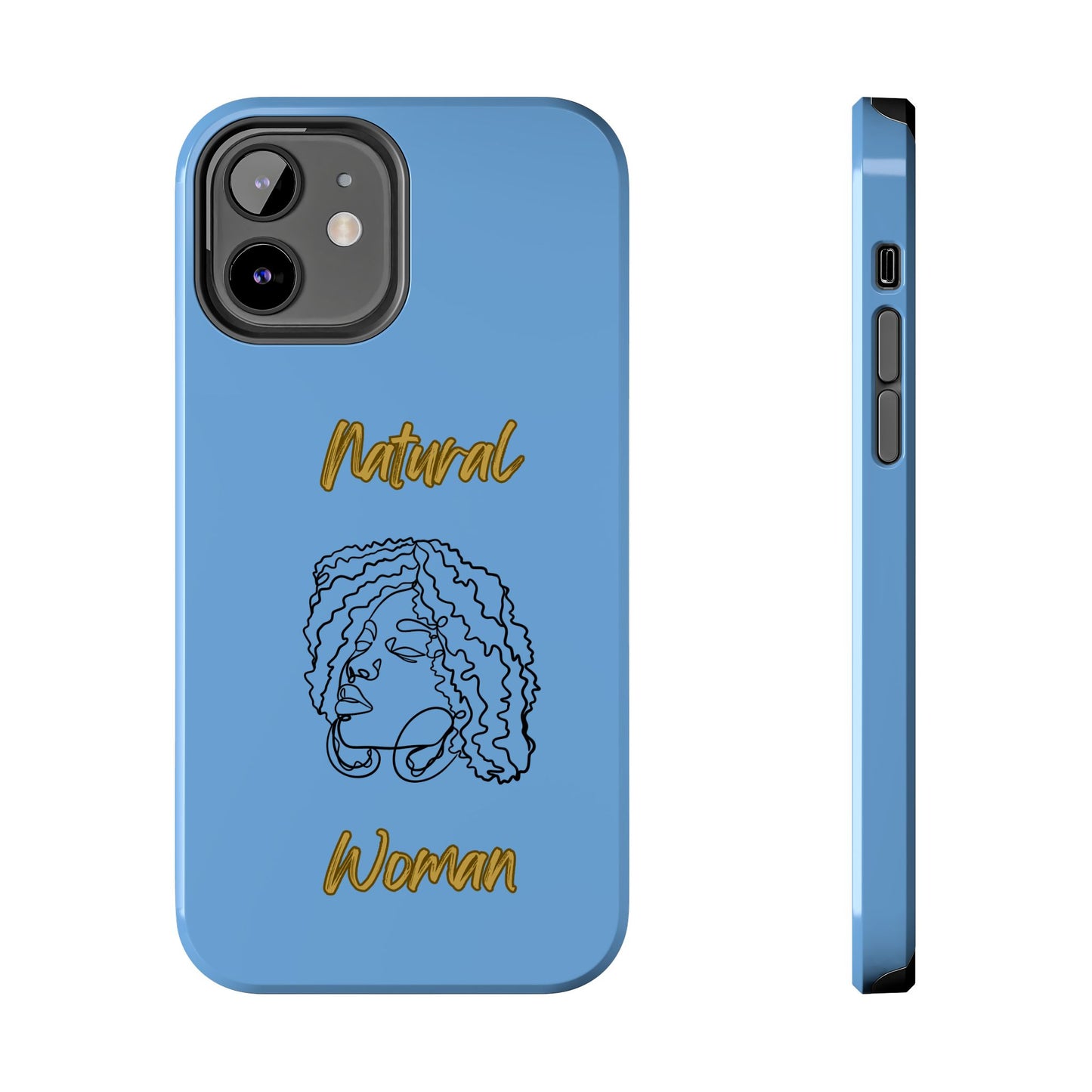 Natural Woman Naturally Me (BL)Tough Phone Cases LIGHT BLUE