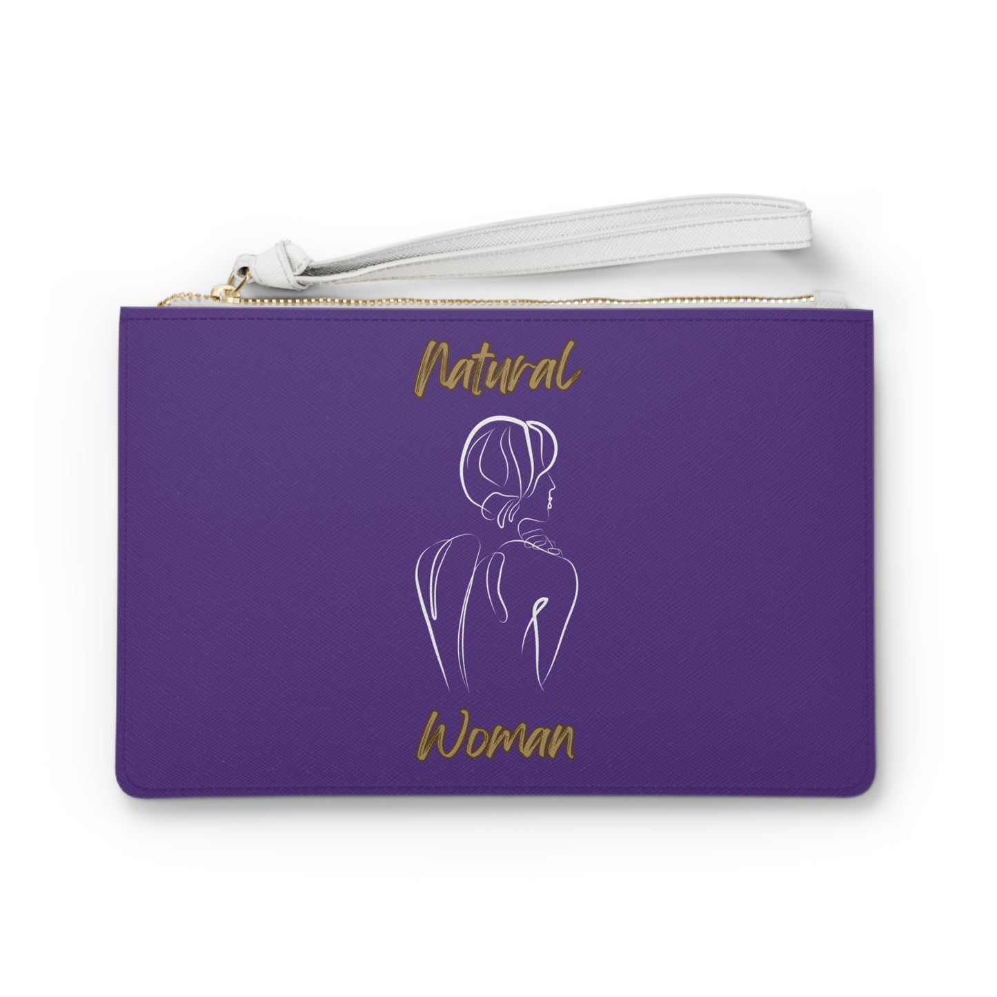 Natural Woman Back (WL) Clutch Bag PURPLE