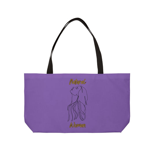 Natural Woman Appreciation (BL) WeekenderTote Bag LIGHT PURPLE