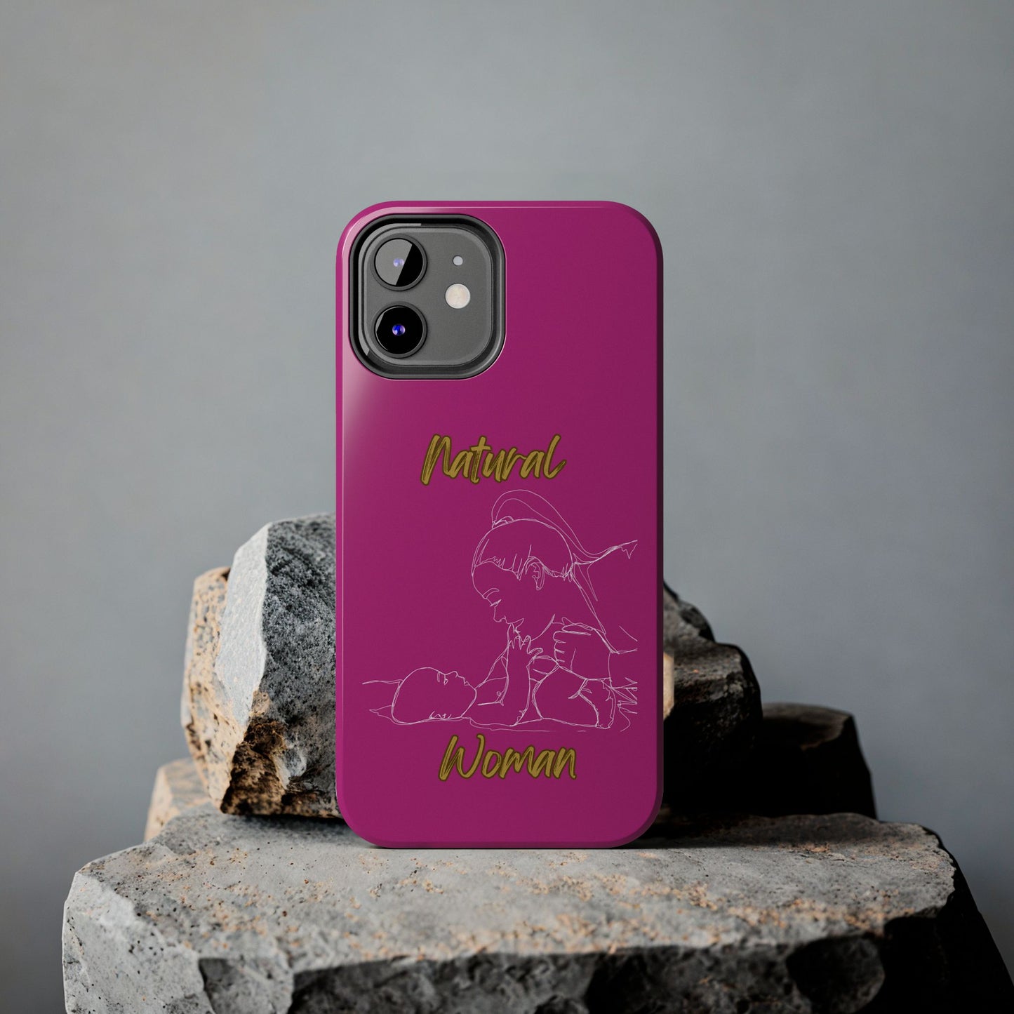 Natural Woman New Life (WL)Tough Phone Cases PINK