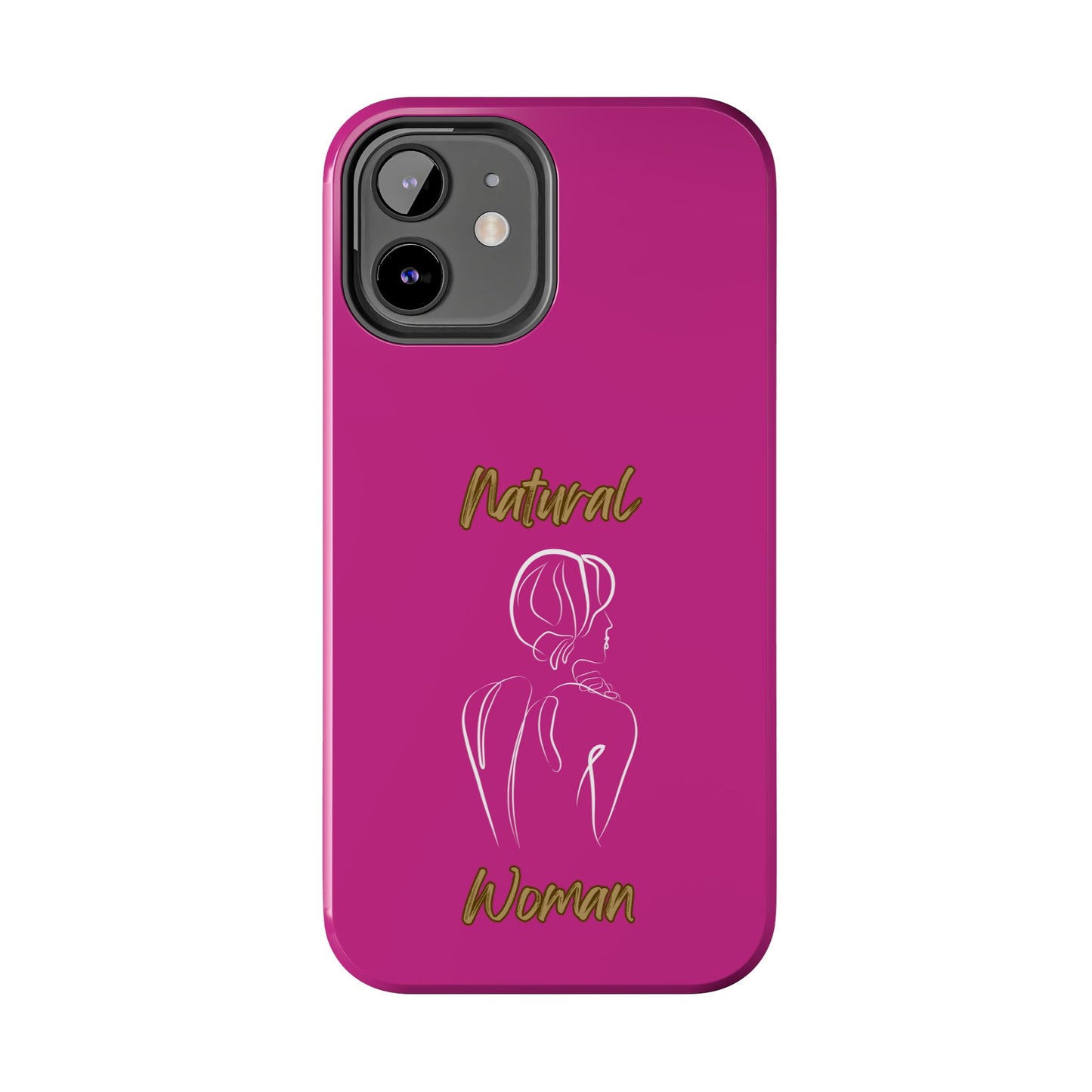 Natural Woman Back (WL)Tough Phone Cases PINK