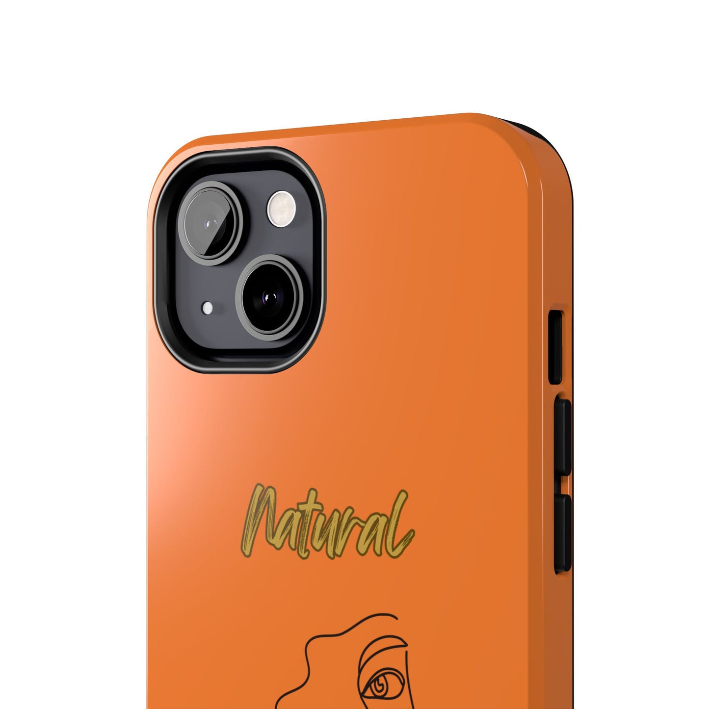 Natural Woman Peekaboo (BL)Tough Phone Cases CRUSTA