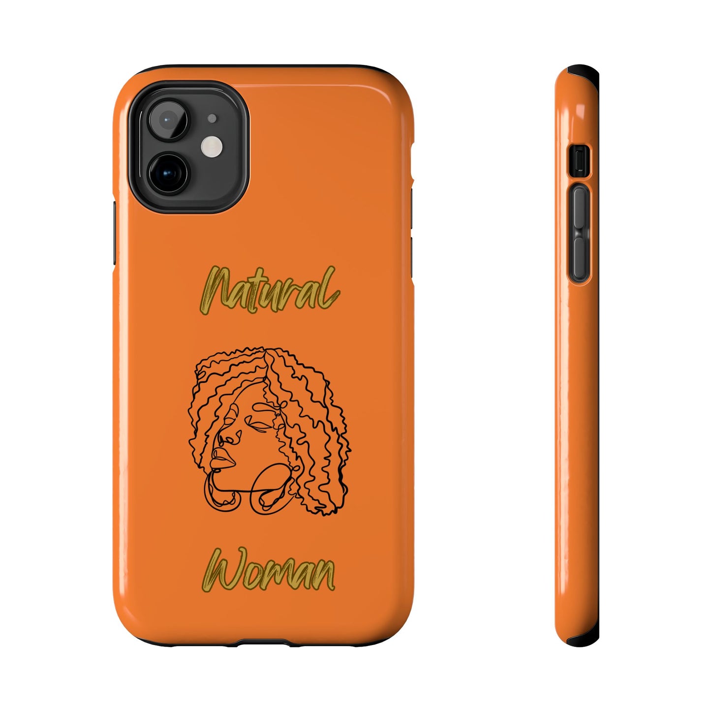Natural Woman Naturally Me (BL)Tough Phone Cases CRUSTA