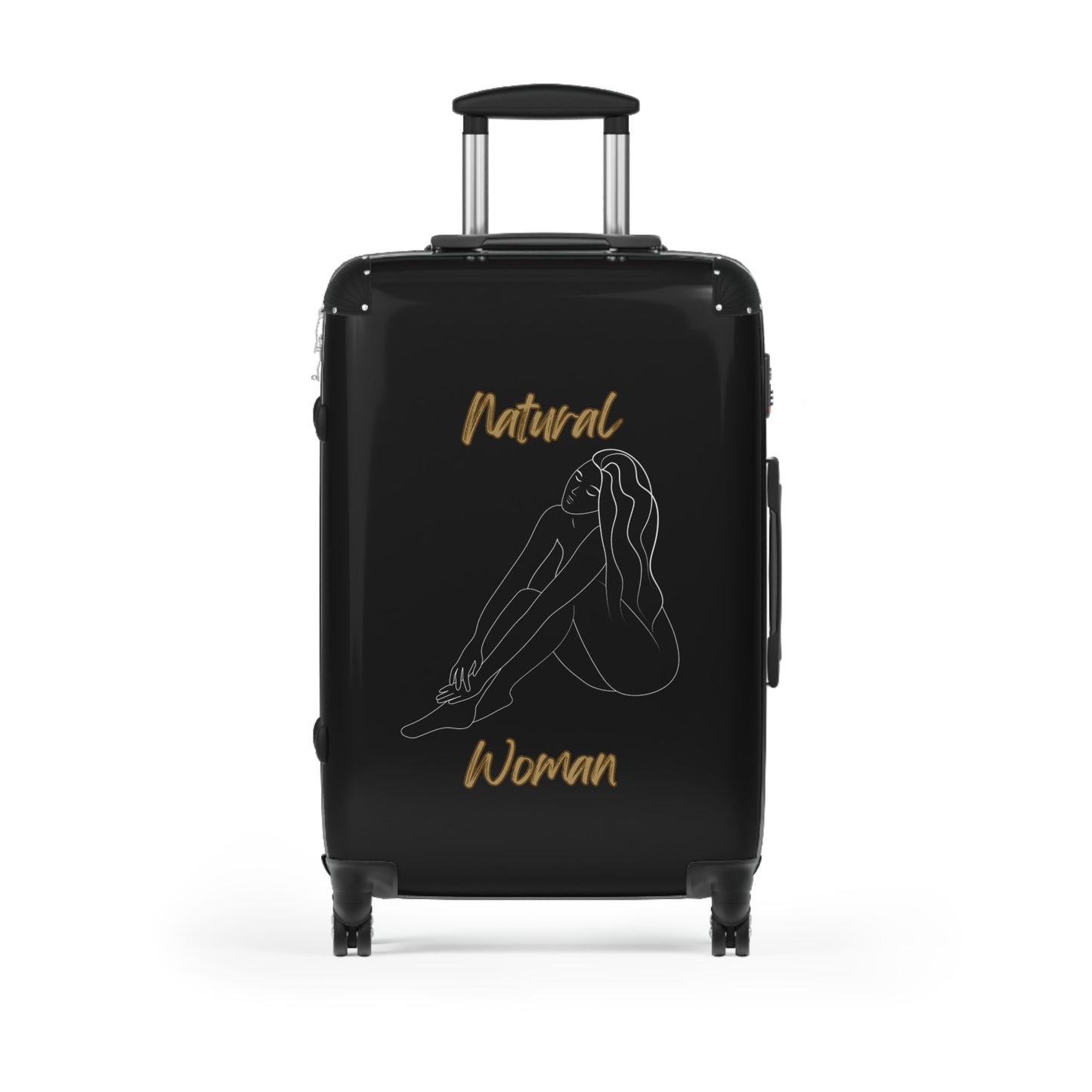 Natural Woman Beauty (WL) Suitcase BLACK