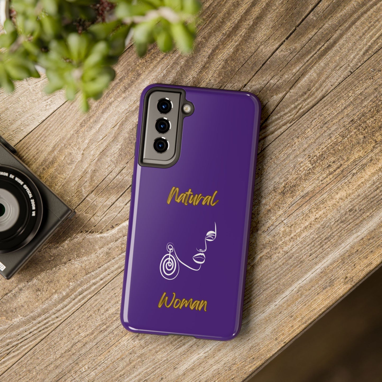 Natural Woman Music In My Soul (WL)Tough Phone Cases PURPLE