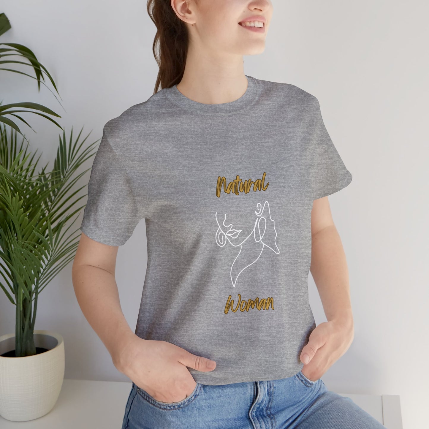 Natural Woman Lips (WL) Short Sleeve T-Shirt