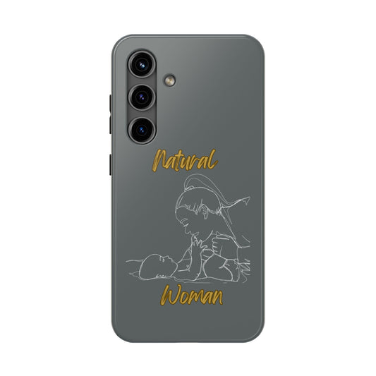 Natural Woman New Life (WL)Tough Phone Cases DARK GREY